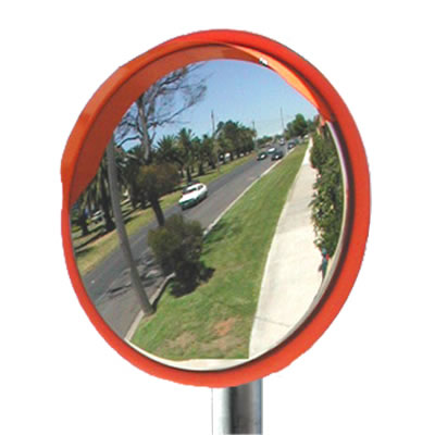 Deluxe Stainless Steel Traffic Mirror 24